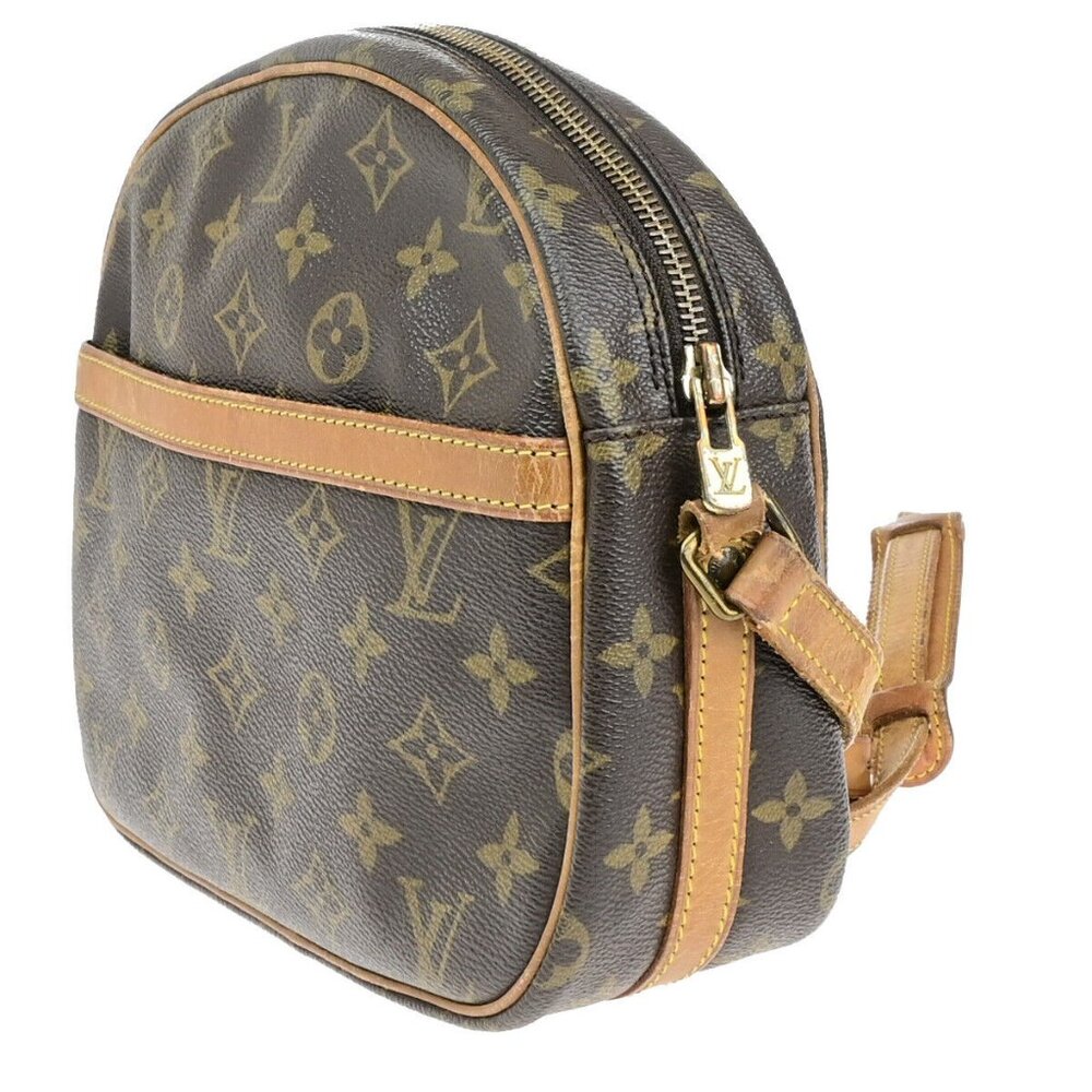 LOUIS VUITTON Senlis Shoulder Bag Monogram Leather Brown France - Picture 4 of 16